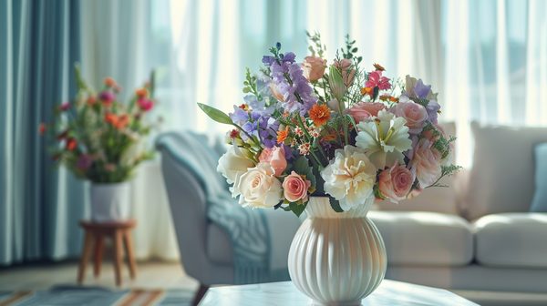 Décorez avec un bouquet fleur artificielle durable