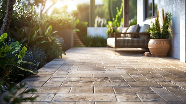Rénovation terrasse : travertin, grès ou terre cuite ?