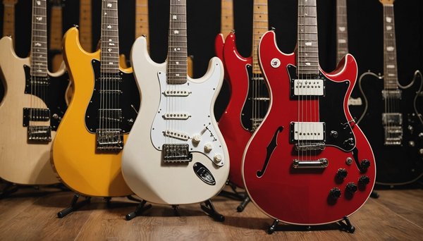 Top 5 des guitares électriques idéales pour débutants en 2025